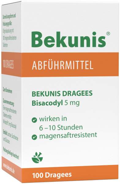 Bekunis Dragees Bisacodyl 5 mg 100 magensaftresistente Tabletten