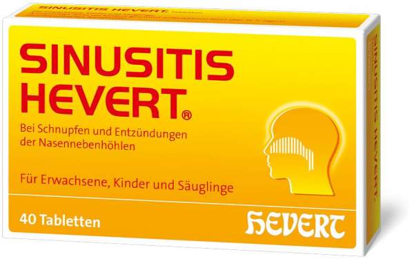Sinusitis Hevert 40 Tabletten