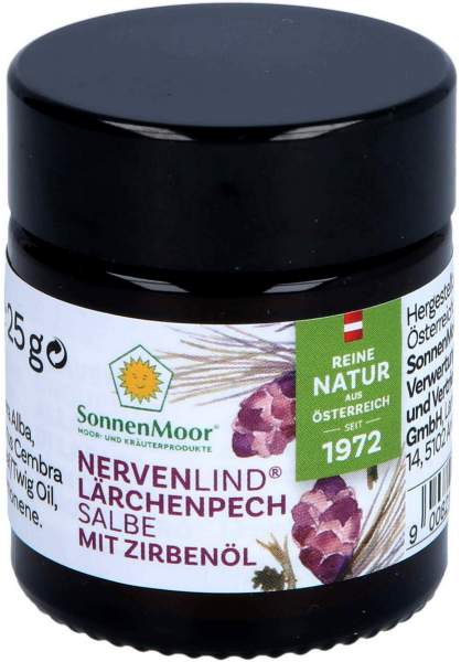 Lärchenpechsalbe Nervenlind Mit Zirbenöl 25 G