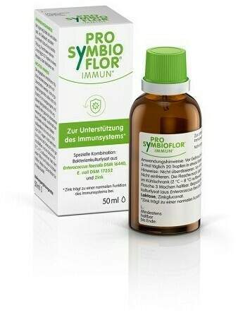 Pro Symbioflor Immun mit Bakterienkulturen &amp; Zink 50 ml Tropfen