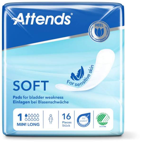 Attends Soft 1 Mini Long Einlagen