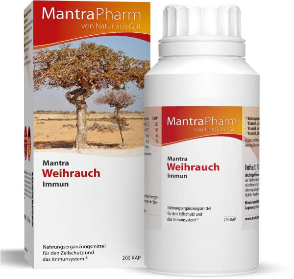 Mantra Weihrauch Immun 200 Kapseln