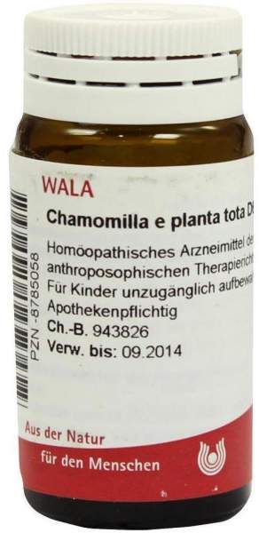 Wala Chamomilla E Planta Tota D 6 Globuli
