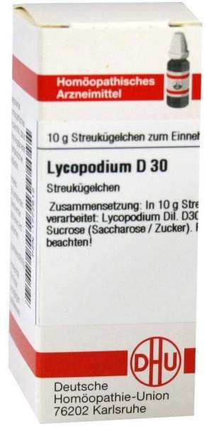 DHU Lycopodium D30 10 g Globuli