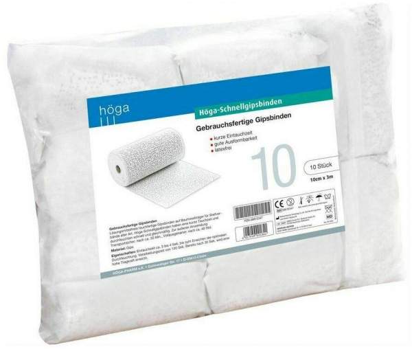 Höga Schnellgipsbinden 3mx10cm