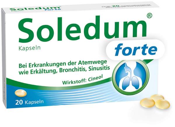 Soledum Kapseln forte 20 magensaftresistente Kapseln