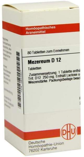 DHU Mezereum D12 Tabletten