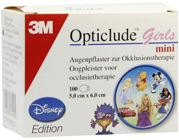 Opticlude 3m Disney Pfl.Girls Mini 2537mdpg-100
