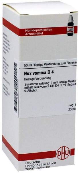 Nux Vomica D4 50 ml Dilution