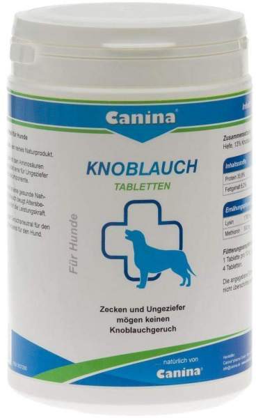 Canina Knoblauch Tabletten Für Hunde 140 Tabletten