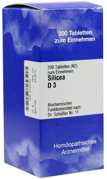 Biochemie 11 Silicea D 3 200 Tabletten