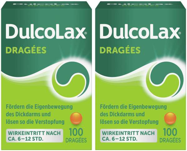 Sparset Dulcolax 2 x 100 Dragees Dose