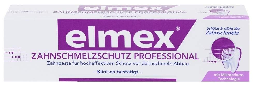 Elmex Zahnschmelzschutz Professional 75 Ml Zahnpasta Kaufen Volksversand Versandapotheke