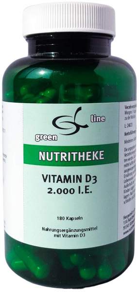 Vitamin D3 2.000 I.E. Kapseln 180 Stück