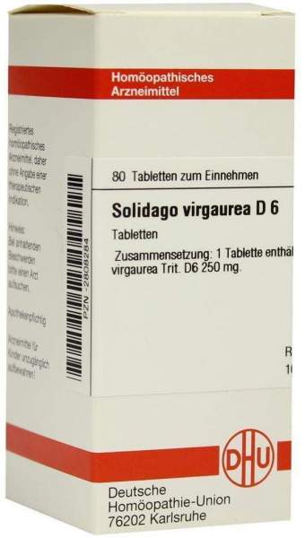 DHU Solidago Virgaurea D6 80 Tabletten