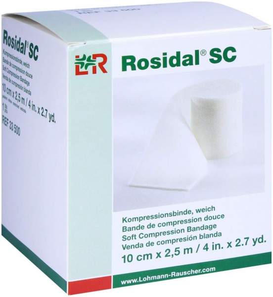 Rosidal Sc Kompressionsbinde Weich 10 Cmx2,5 M