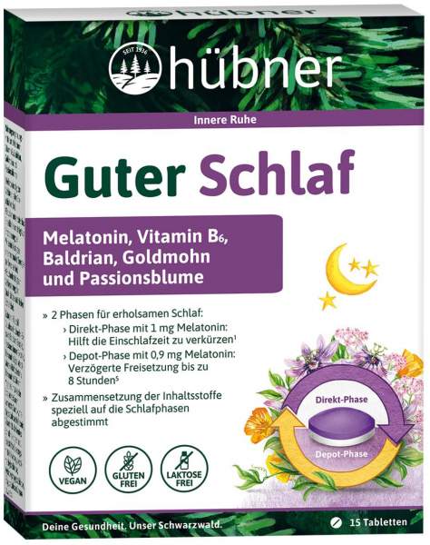 Hübner Guter Schlaf 15 Tabletten