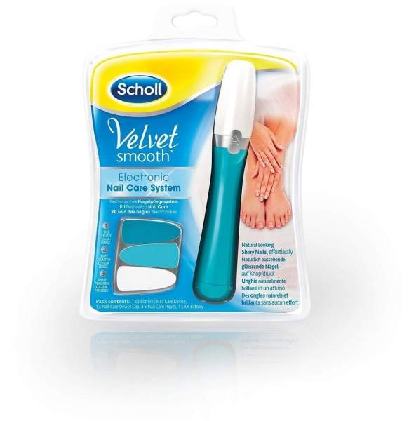 Scholl Velvet Smooth elektronisches Nagelpflegesystem 1 Stück