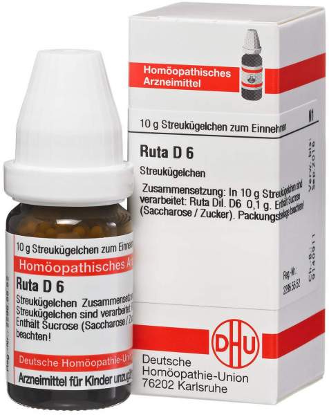 DHU Ruta D6 10 g Globuli