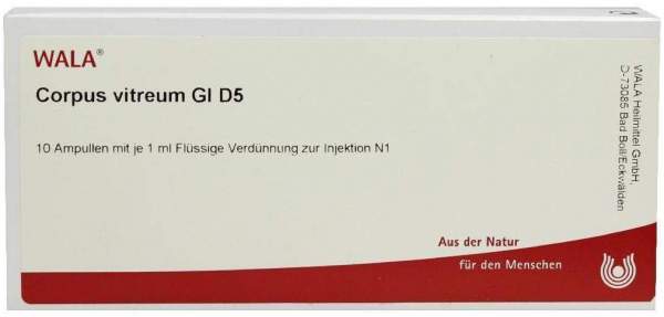Corpus Vitreum Gl D 5 Ampullen 10 X 1 ml