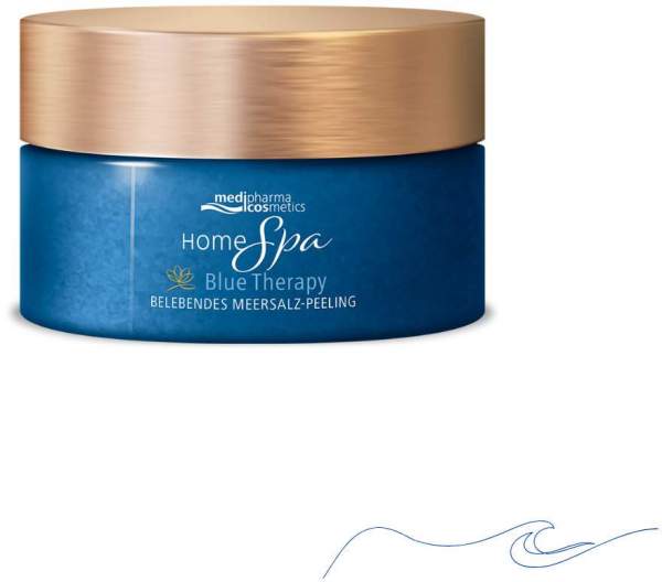 medipharma cosmetics Home Spa Blue Therapy Meersalz-Peeling 250 g