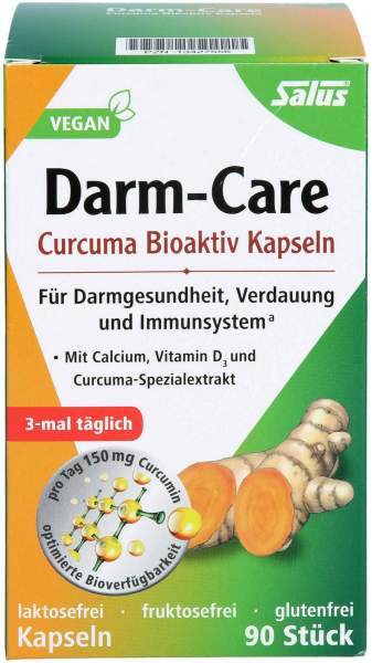 Darm-Care Curcuma Bioaktiv Kapseln Salus 90 Stück