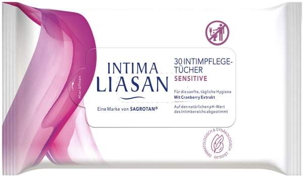 Sagrotan Intima Liasan Intimpflege 30 Tücher