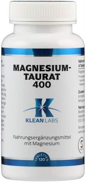 Magnesiumtaurat 400 120 Tabletten