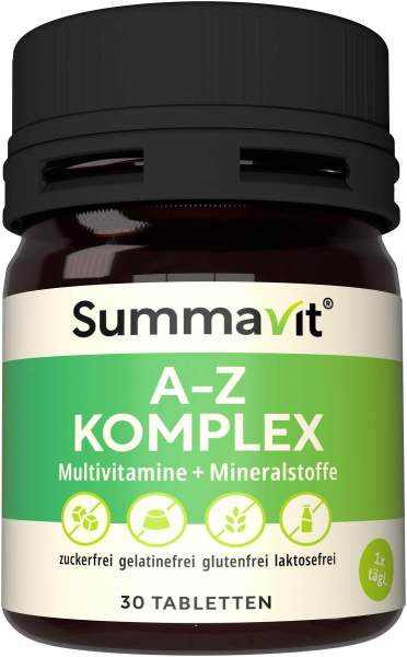 Summavit A-Z Komplex Multivitamine + Mineralstoffe 30 Tabletten