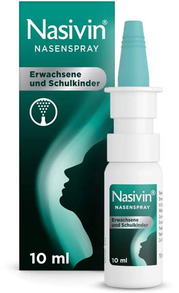 Nasivin Erwachsene und Schulkinder ohne Konservierungsstoffe 10 ml Nasenspray