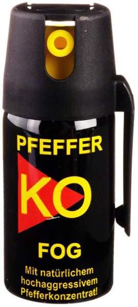 Pfeffer K.O. Spray Fog 40 ml Verteidigungsspray