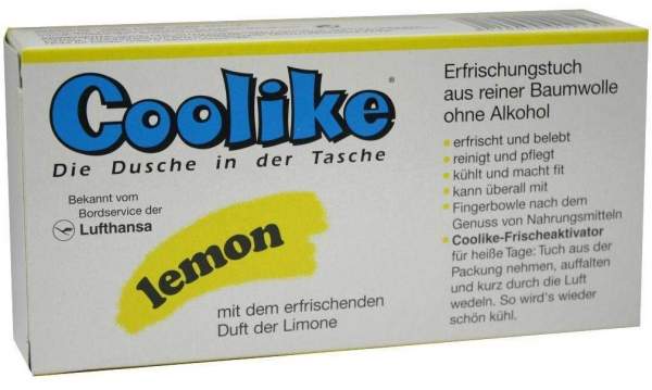 Coolike Erfrischungstuch Lemon 5 Tücher