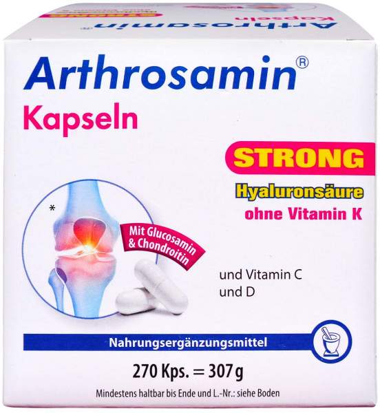 Arthrosamin Strong Ohne Vitamin K Kapseln 270 Stück