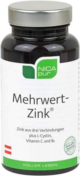 Nicapur Mehrwert-Zink 60 Kapseln