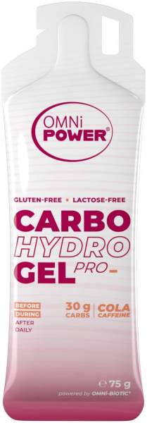 Omni Power Carbo Hydro Pro Cola &amp; Koffein Gel 1 x 75 g