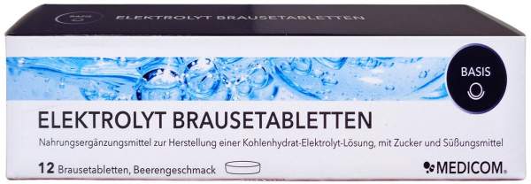 Elektrolyt Brausetabletten 12 Stück
