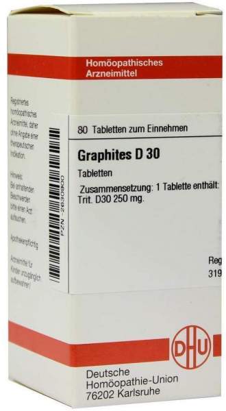 DHU Graphites D30 80 Tabletten