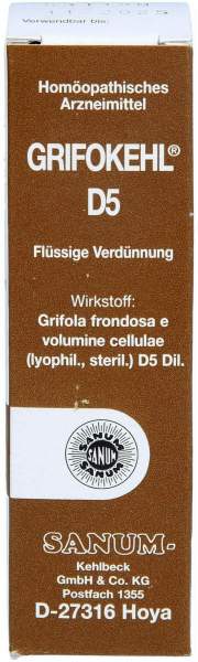 Grifokehl D 5 Tropfen 10 ml