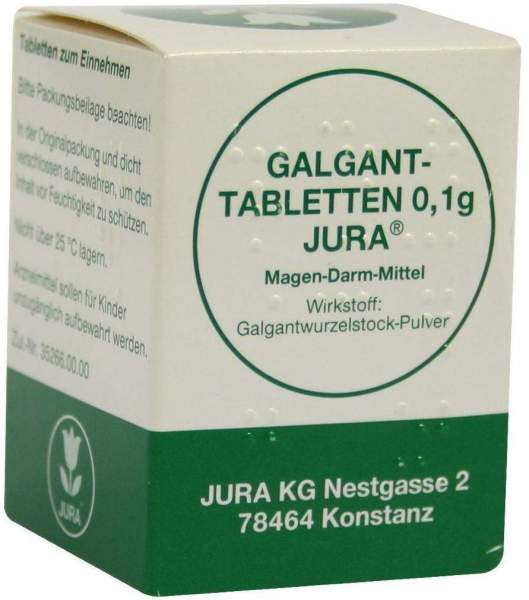 Galganttabletten 0,1 G Jura 100 Tabletten