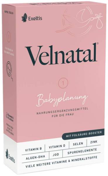Velnatal Babyplanung 30 Weichkapseln