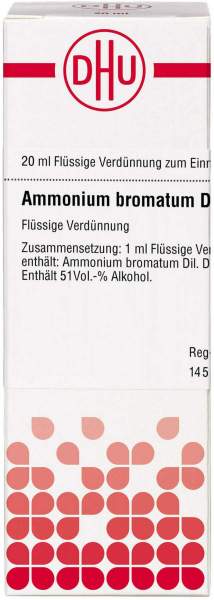 Dhu Ammonium Bromatum D4 Dilution 20 ml