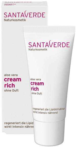 Aloe Vera Creme Rich Ohne Duft 30 ml