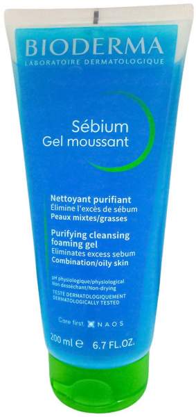 Bioderma Sebium Gel Moussant Reinigungsgel 200 ml Tube