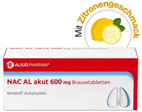 Nac Al Akut 600 mg 20 Brausetabletten