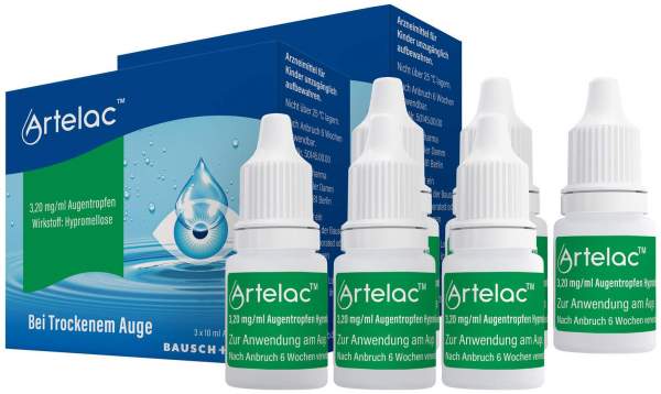 Artelac Augentropfen 6 x 10 ml