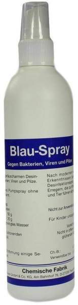 Blau-Spray vet. Gegen Bakterien, Viren und Pilze 200 ml Spray