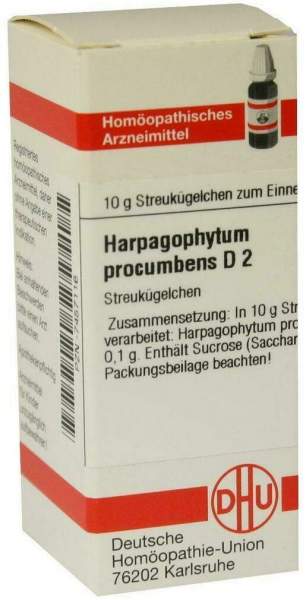 DHU Harpagophytum procumbens D2 10 g Globuli