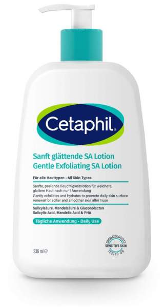 Cetaphil Sanft glättende SA Lotion für Gesicht &amp; Körper 236 ml