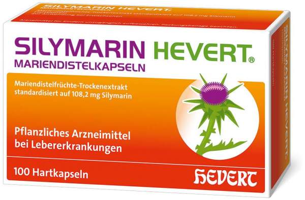 Silymarin Hevert Mariendistelkapseln 100 Kapseln