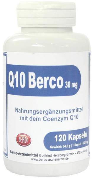 Q10 Berco 30 mg 120 Kapseln
